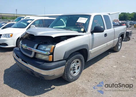 2004 Chevrolet Silverado C1500 z USA, uszkodzony, nr VIN 2GCEC19T341384849